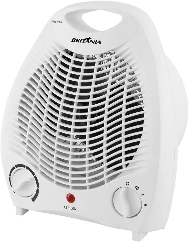 Aquecedor Elétrico 2 em 1 Britânia AB1100N 1500W 110V