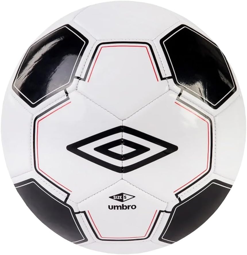 Bola de Futebol Recreativa Umbro Clássico 32 Gomos PVC 2,7mm Tamanho 5
