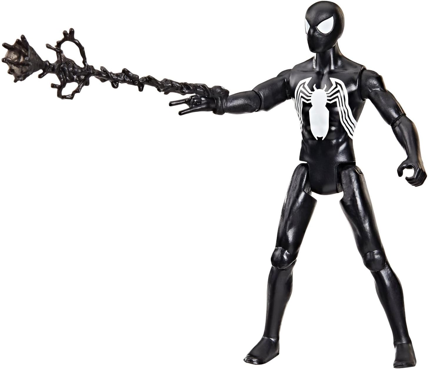 Boneco Homem-Aranha Traje Preto Articulado 10 cm