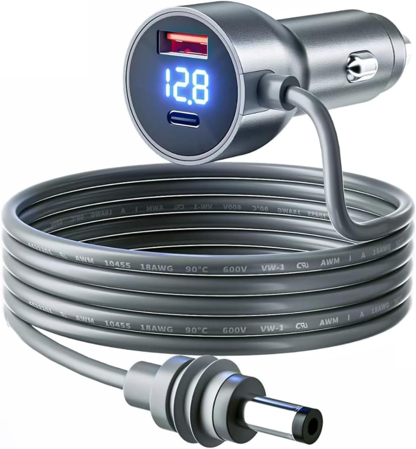 Cabo Veicular Starlink Mini 3 em 1 DC 100W 2m Carregamento 12V/24V