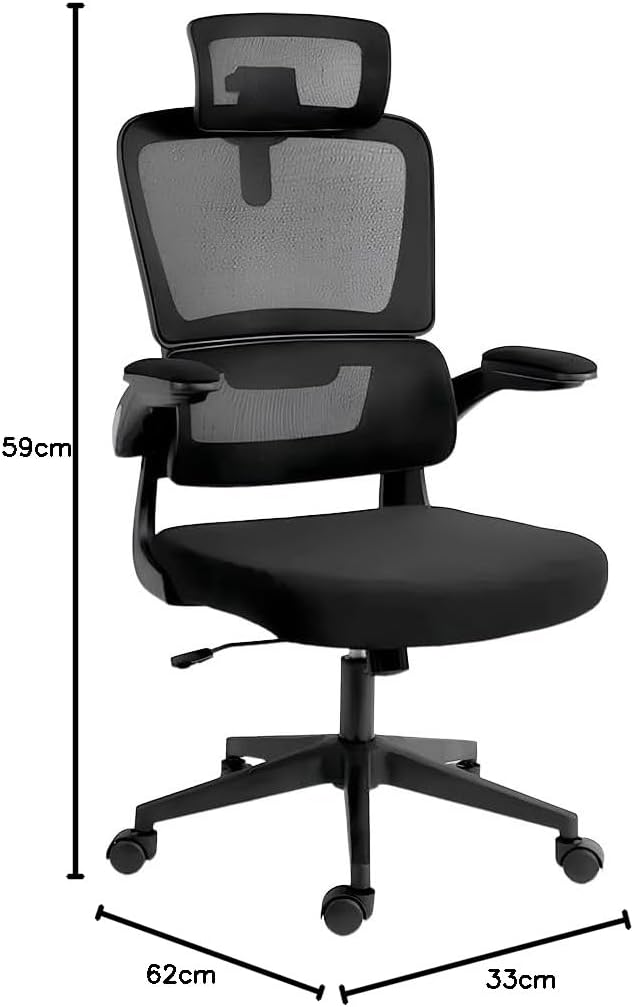 Cadeira Redragon Hela C214-B Preto — foto 2