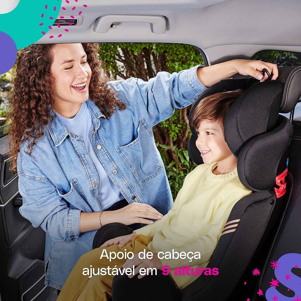 Cadeirinha para Auto Cosco Progress até 36kg - 2 Posições de Inclinação — foto 4
