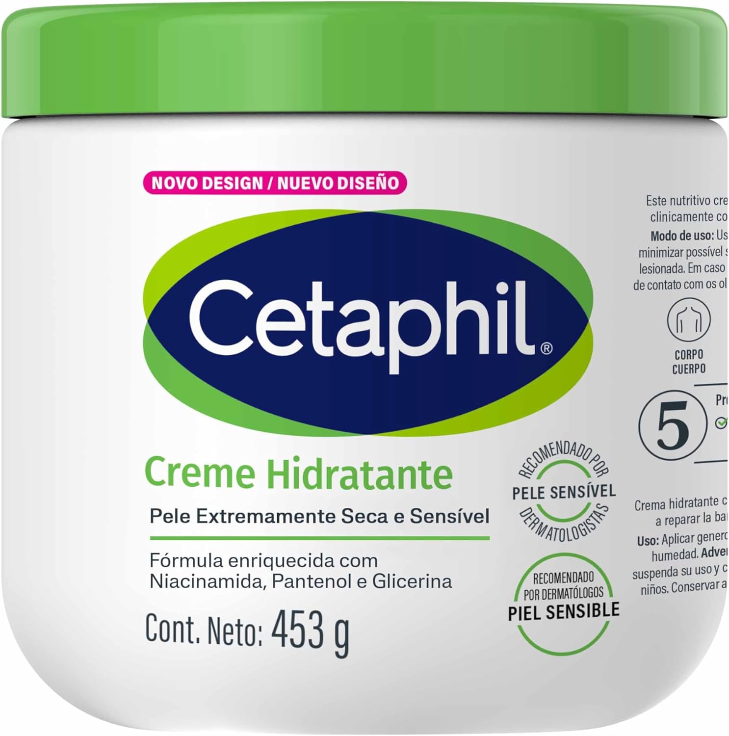 Cetaphil Creme Hidratante - Galderma BR - 453g