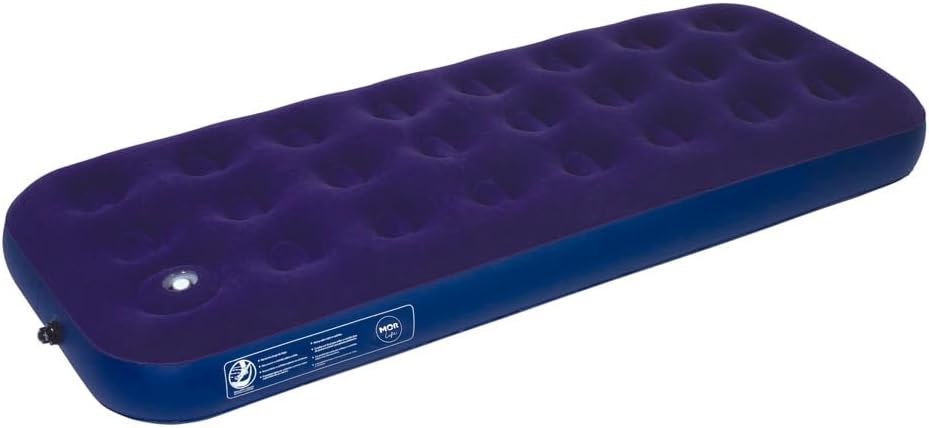 Colchão Inflável Mor com Fole Embutido e Kit de Reparo - 1,85m x 76cm x 22cm — foto 2