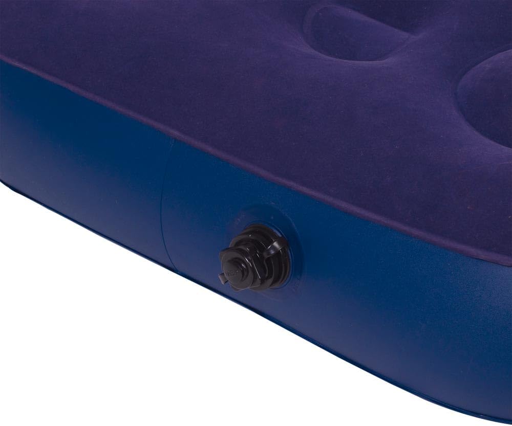 Colchão Inflável Mor com Fole Embutido e Kit de Reparo - 1,85m x 76cm x 22cm — foto 6