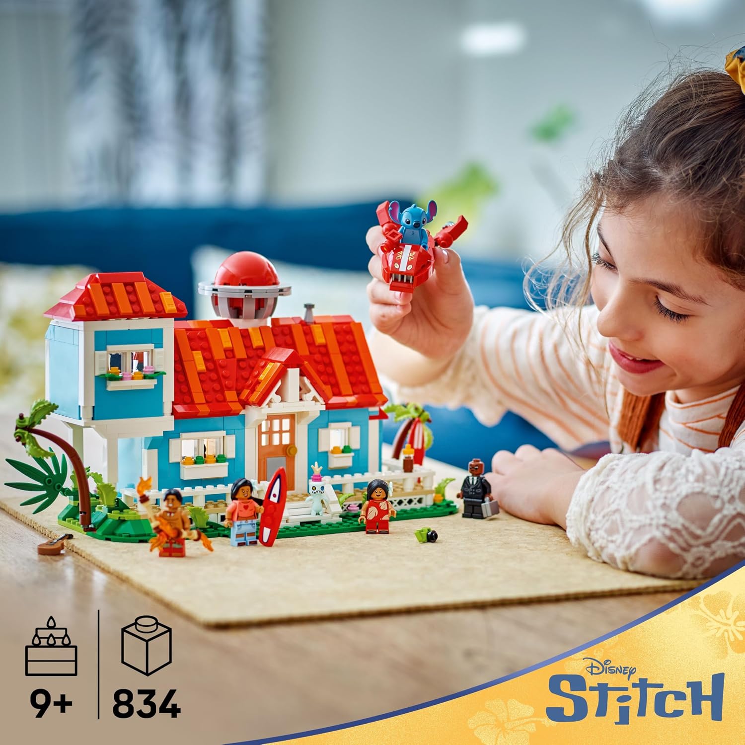 Conjunto de Montar Casa de Praia LEGO Disney Lilo e Stitch — foto 2