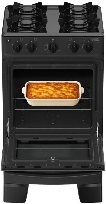 Fogão Automático com Forno de Vidro Duplo - Limpeza Prática — foto 5