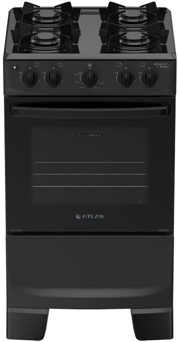 Fogão Automático com Forno de Vidro Duplo - Limpeza Prática — foto 2