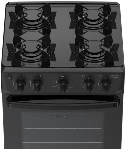 Fogão Automático com Forno de Vidro Duplo - Limpeza Prática — foto 3