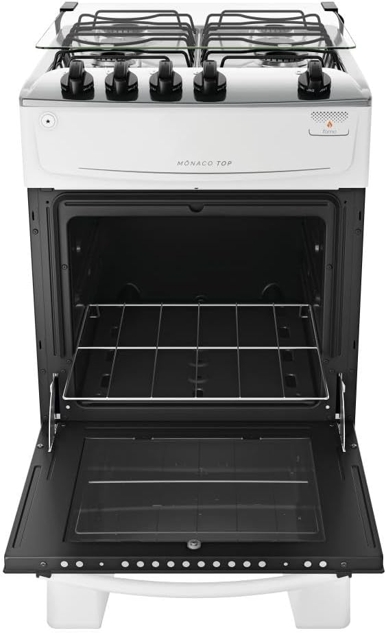 Fogão Brastemp com Acendimento Automático Total, Mesa Inox e Forno 50L — foto 4