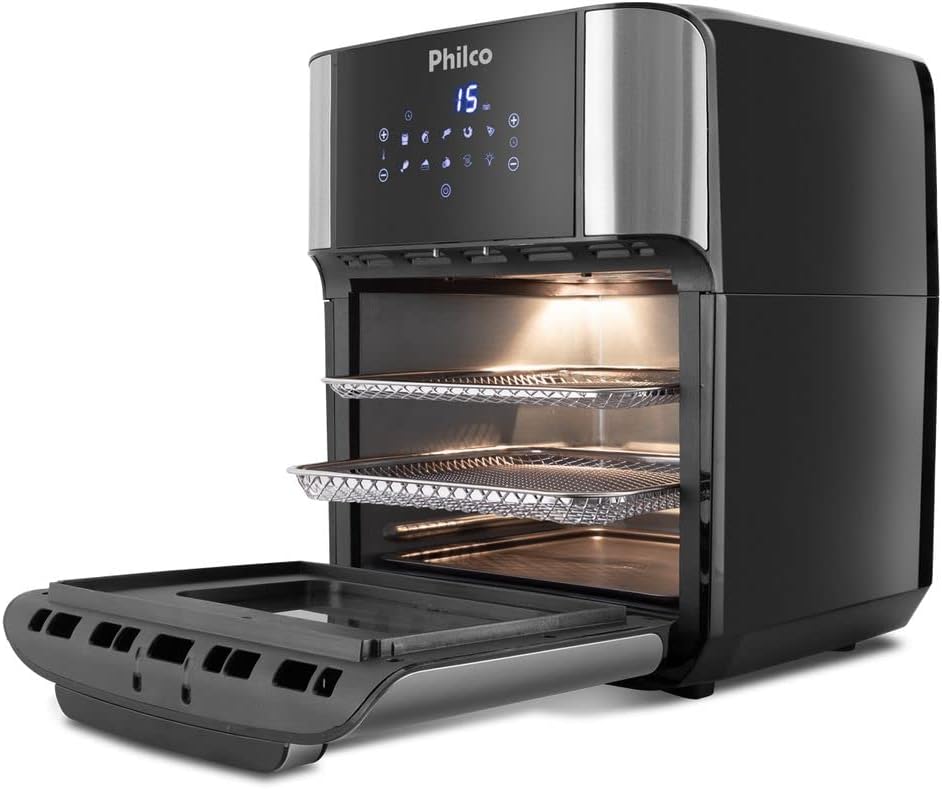 Fritadeira Air Fryer 2 em 1 - Air Fryer e Forno 12 Litros — foto 3