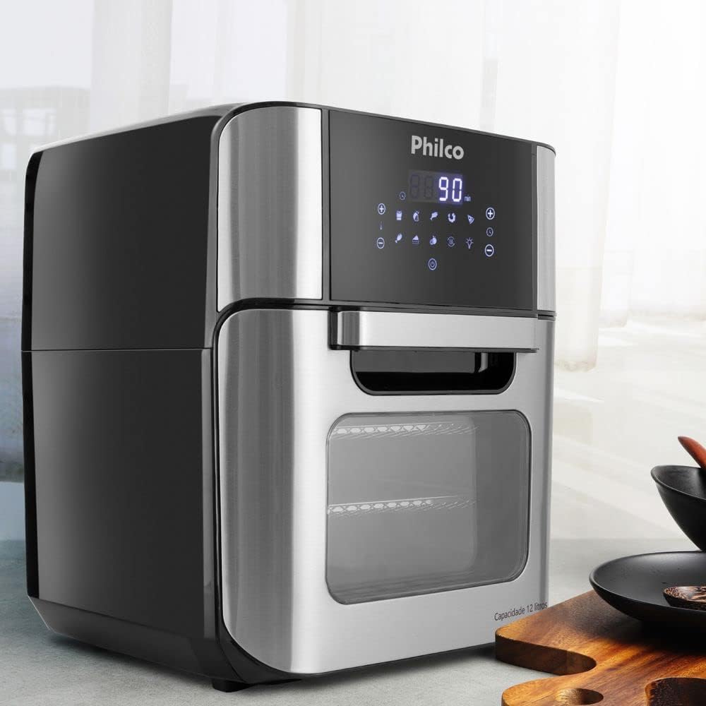 Fritadeira Air Fryer 2 em 1 - Air Fryer e Forno 12 Litros — foto 6