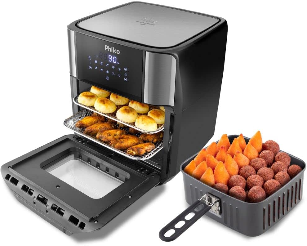 Fritadeira Air Fryer 2 em 1 - Air Fryer e Forno 12 Litros — foto 5