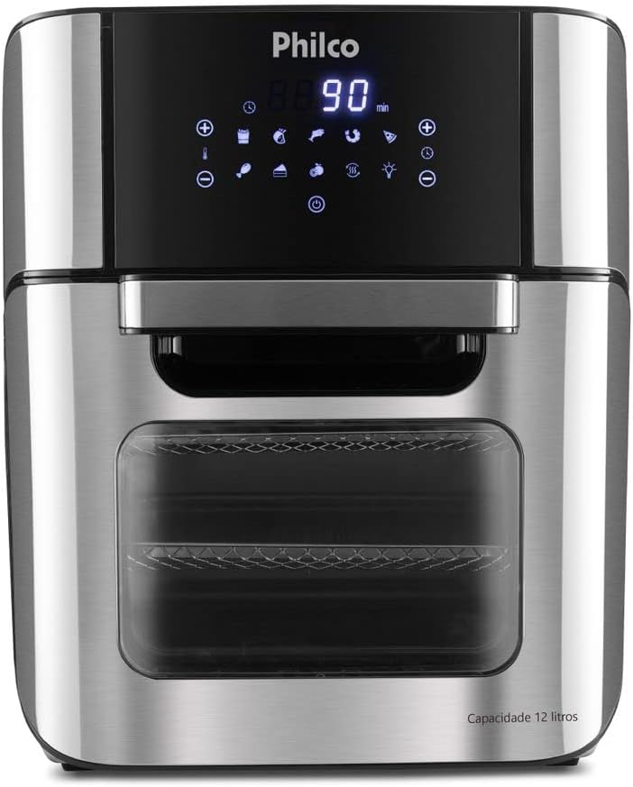 Fritadeira Air Fryer 2 em 1 - Air Fryer e Forno 12 Litros