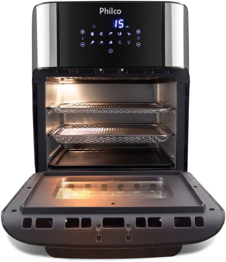 Fritadeira Air Fryer 2 em 1 - Air Fryer e Forno 12 Litros — foto 4