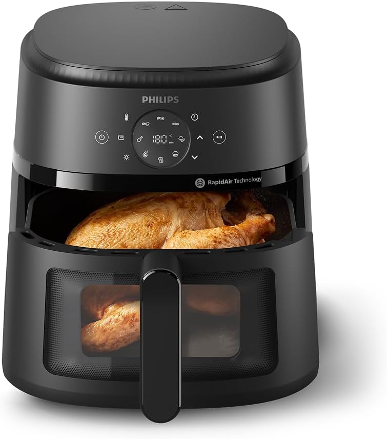 Fritadeira Airfryer Philips Walita 6,2L com Tecnologia RapidAir e 13 Modos de Preparo