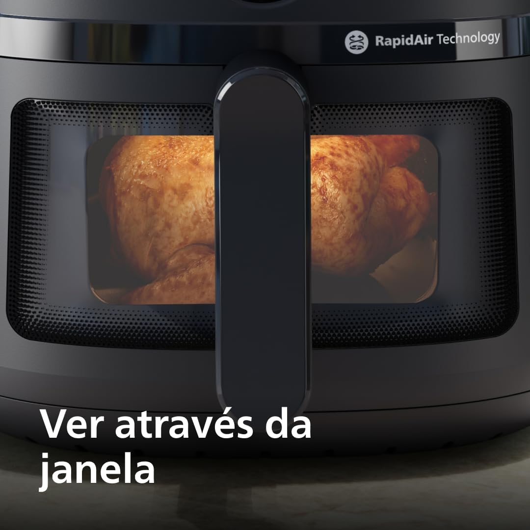 Fritadeira Airfryer Philips Walita 6,2L com Tecnologia RapidAir e 13 Modos de Preparo — foto 6