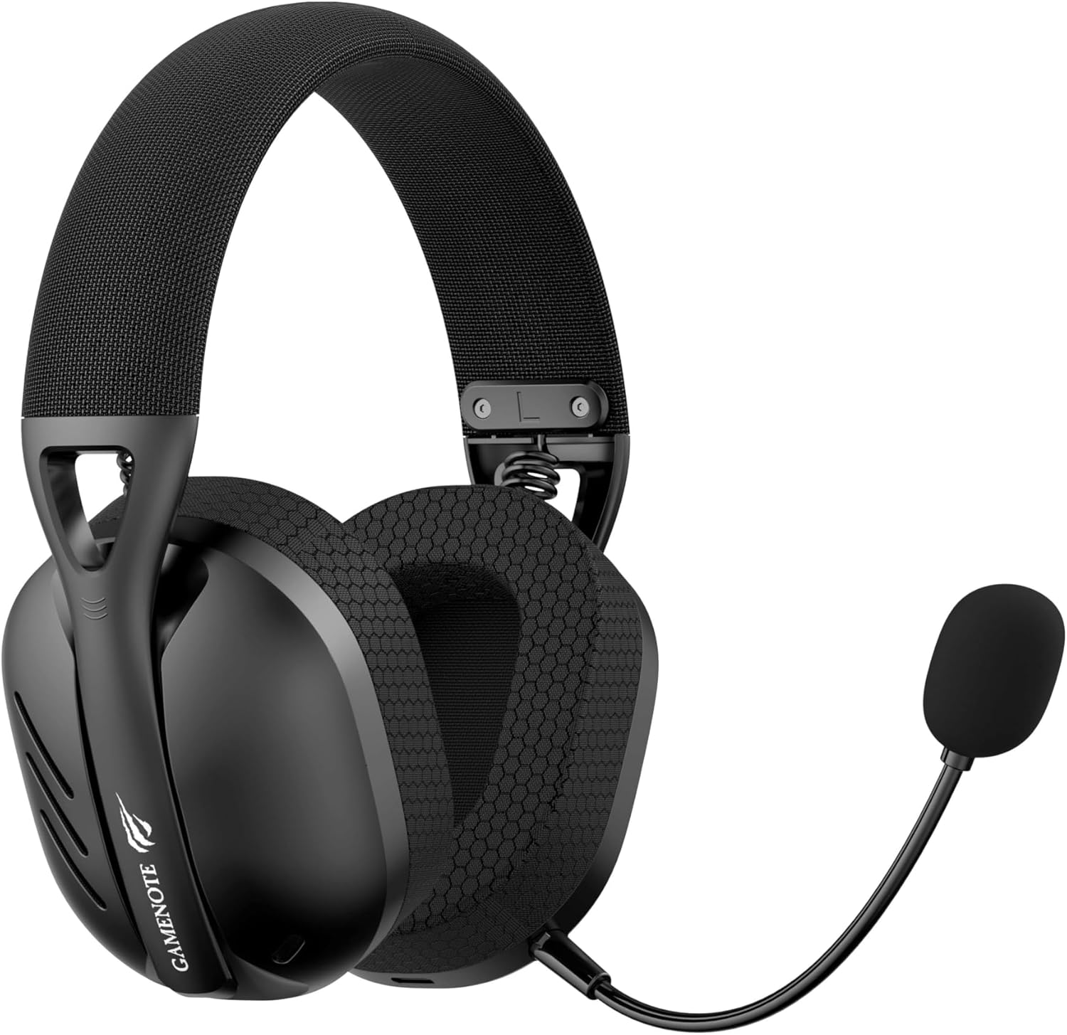 Havit Fone de Ouvido Gamer Fuxi-H3 Black com Fio e Sem Fio - Wireless 2,4GHz, Bluetooth, Cabo USB-C