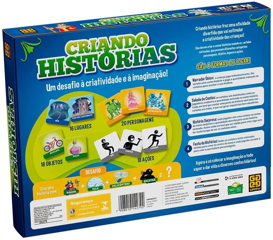 Jogo Educativo Criando Histórias - Estimula Criatividade e Fluência — foto 2