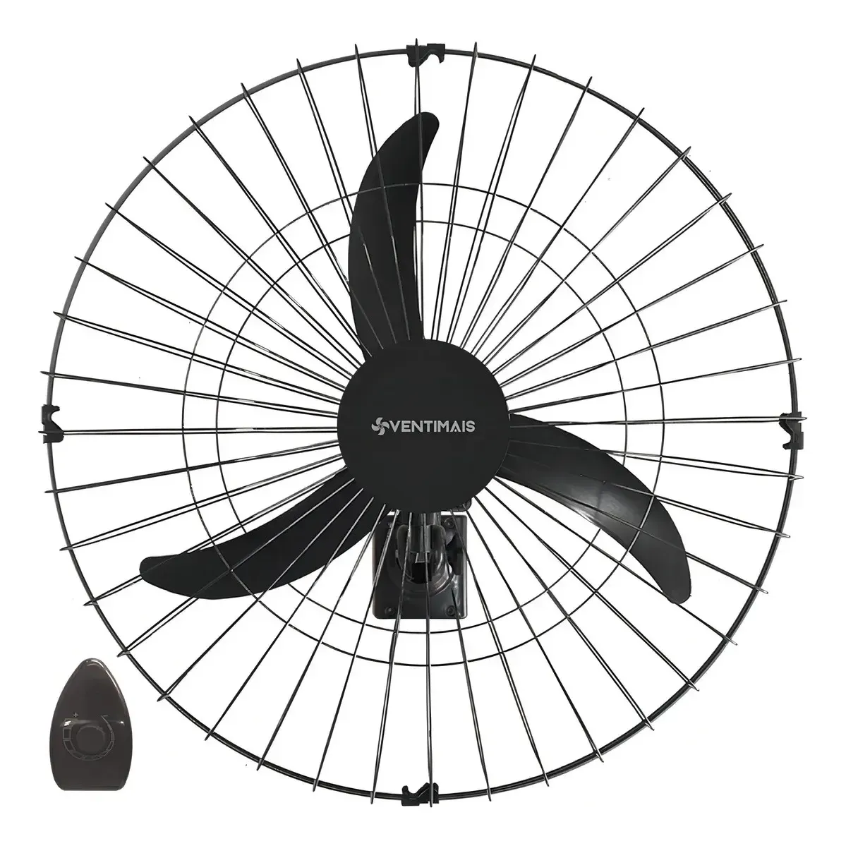 Kit 2 Ventiladores de Parede Ventimais Premium VOP60cm 200W Bivolt