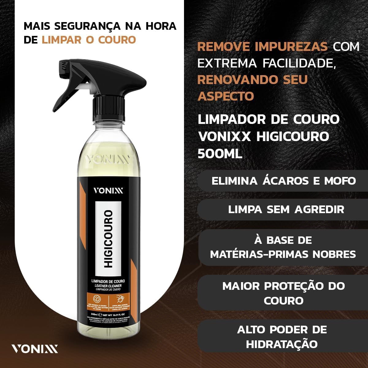 Kit Vonixx Hidracouro e Higicouro 500ml — foto 4