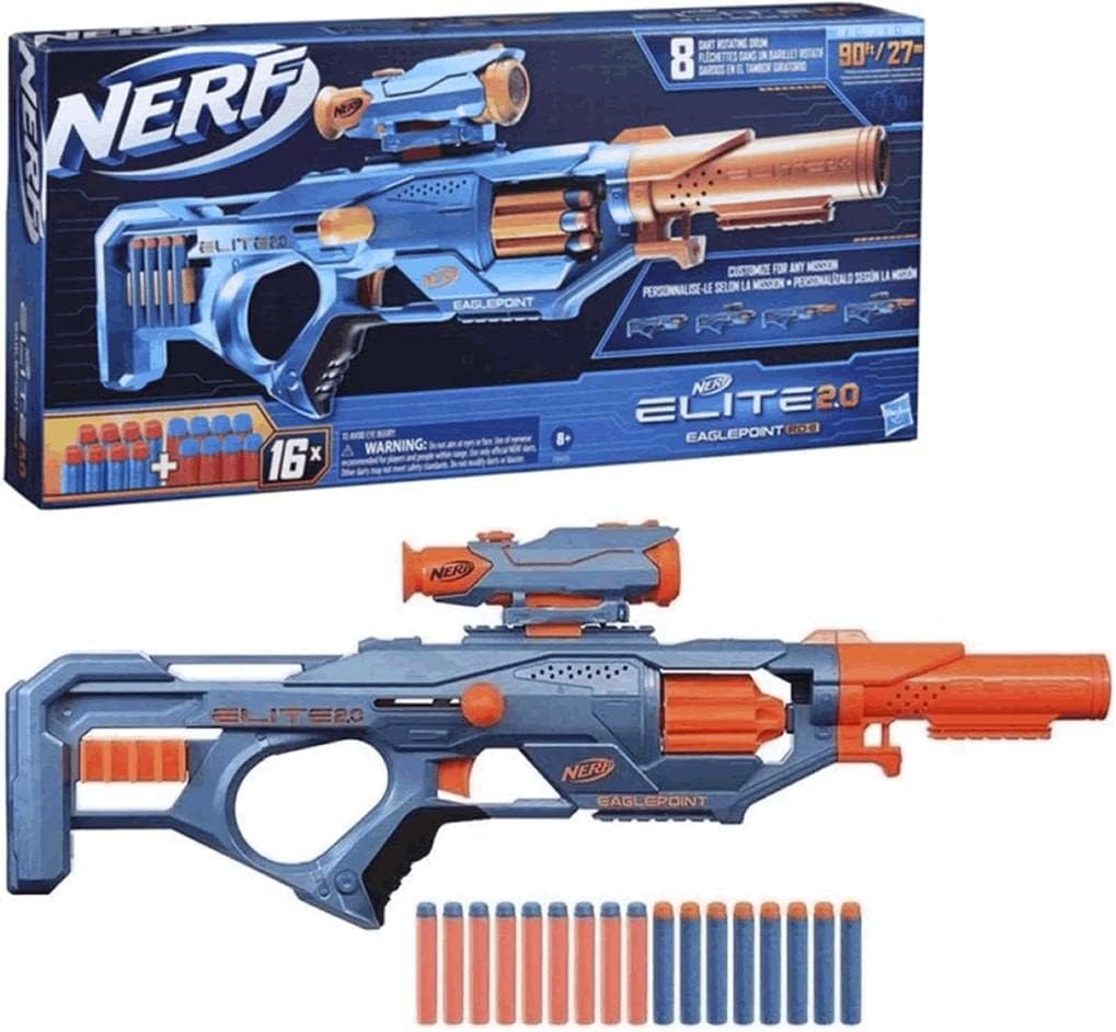 Nerf Elite 2.0 Eaglepoint RD-8 - Lançador de Brinquedo