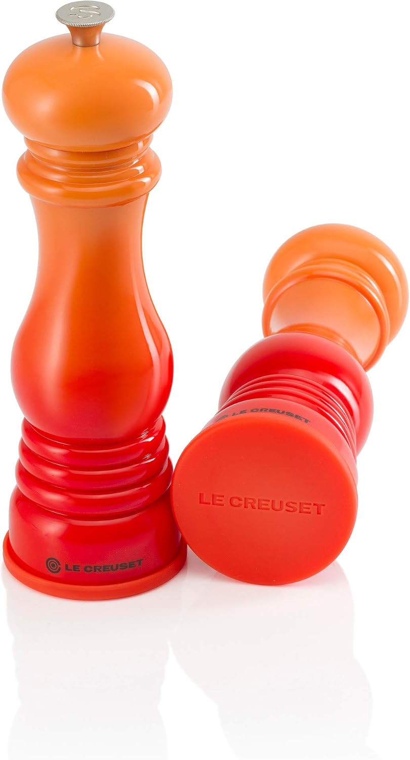 Le Creuset Set 2 Tampas de Silicone para Moedores - Laranja — foto 2