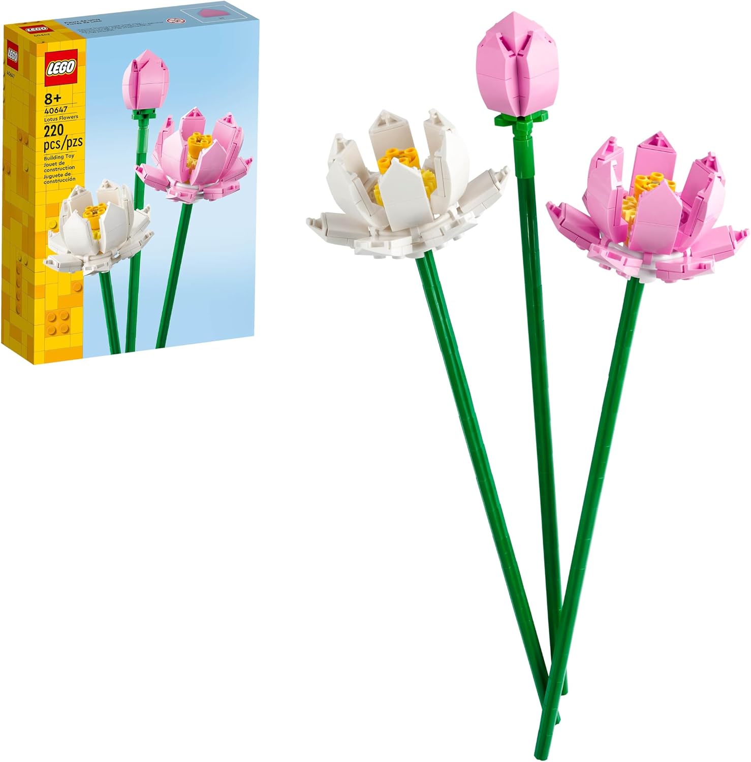 LEGO Flor-de-Lótus 220 Peças - Set de Montagem