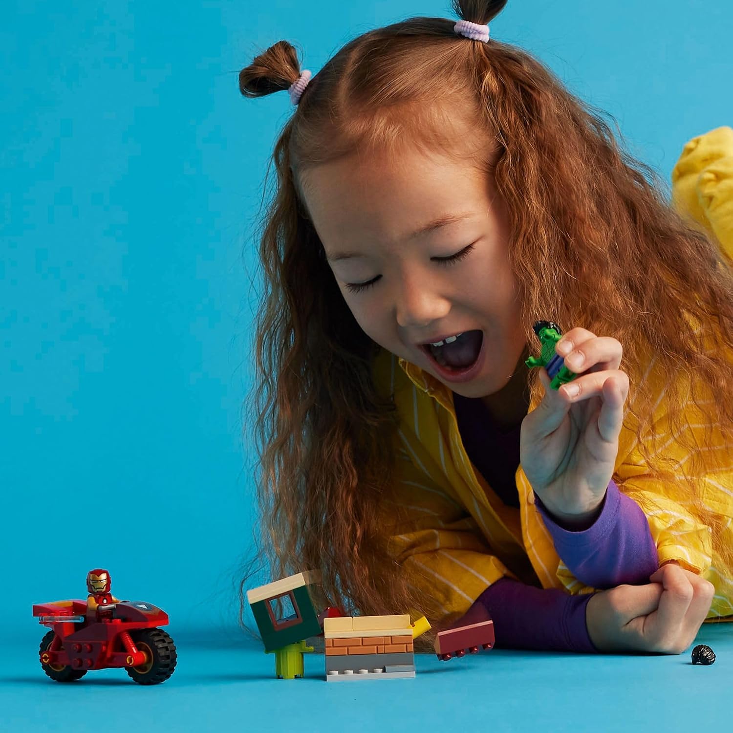LEGO Marvel 76287 Homem de Ferro com Motocicleta e Hulk — foto 2