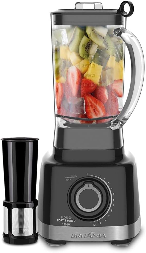 Liquidificador 2 Velocidades com Função Ice e Autolimpeza - 6 Lâminas