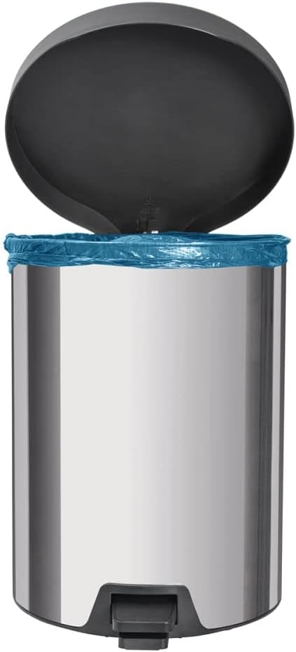 Lixeira com Pedal Tramontina 5L Aço Inox AISI 430 — foto 2