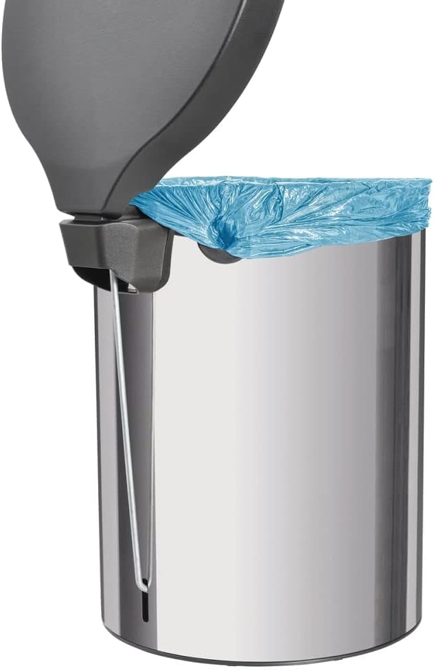 Lixeira com Pedal Tramontina 5L Aço Inox AISI 430 — foto 4