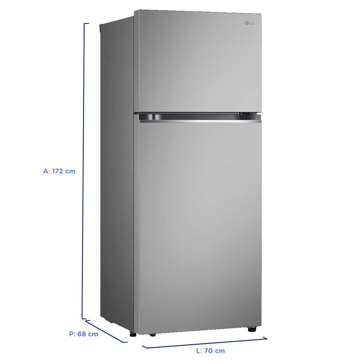 Geladeira LG 375L Frost Free Duplex GN-B372PFM — foto 4