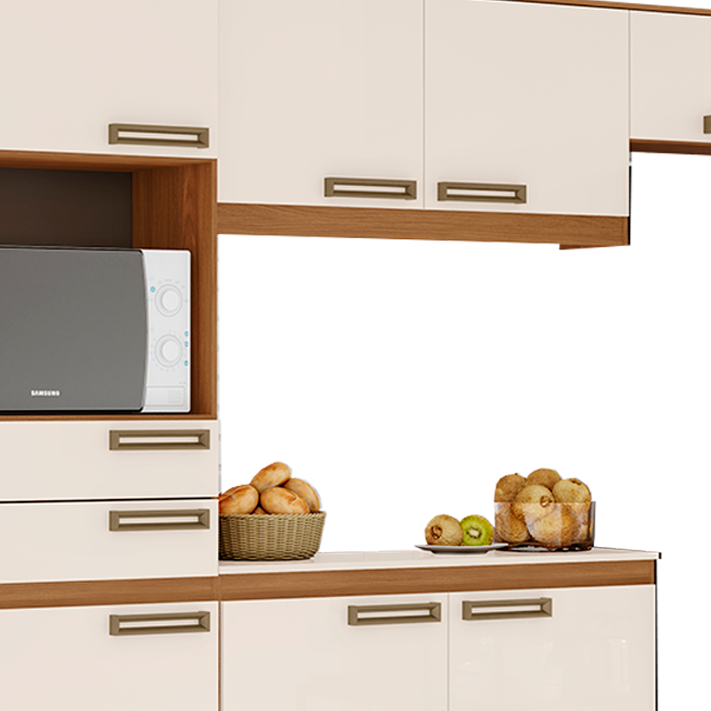 Cozinha Compacta 7 Portas 2 Gavetas B107 Briz — foto 6
