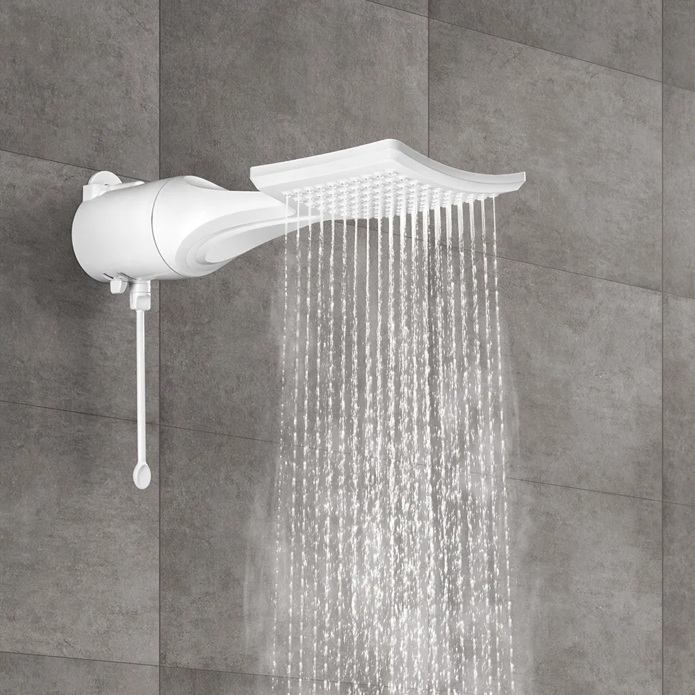 Chuveiro Ducha Lorenzetti Loren Shower Eletrônico Branco 6800w — foto 3