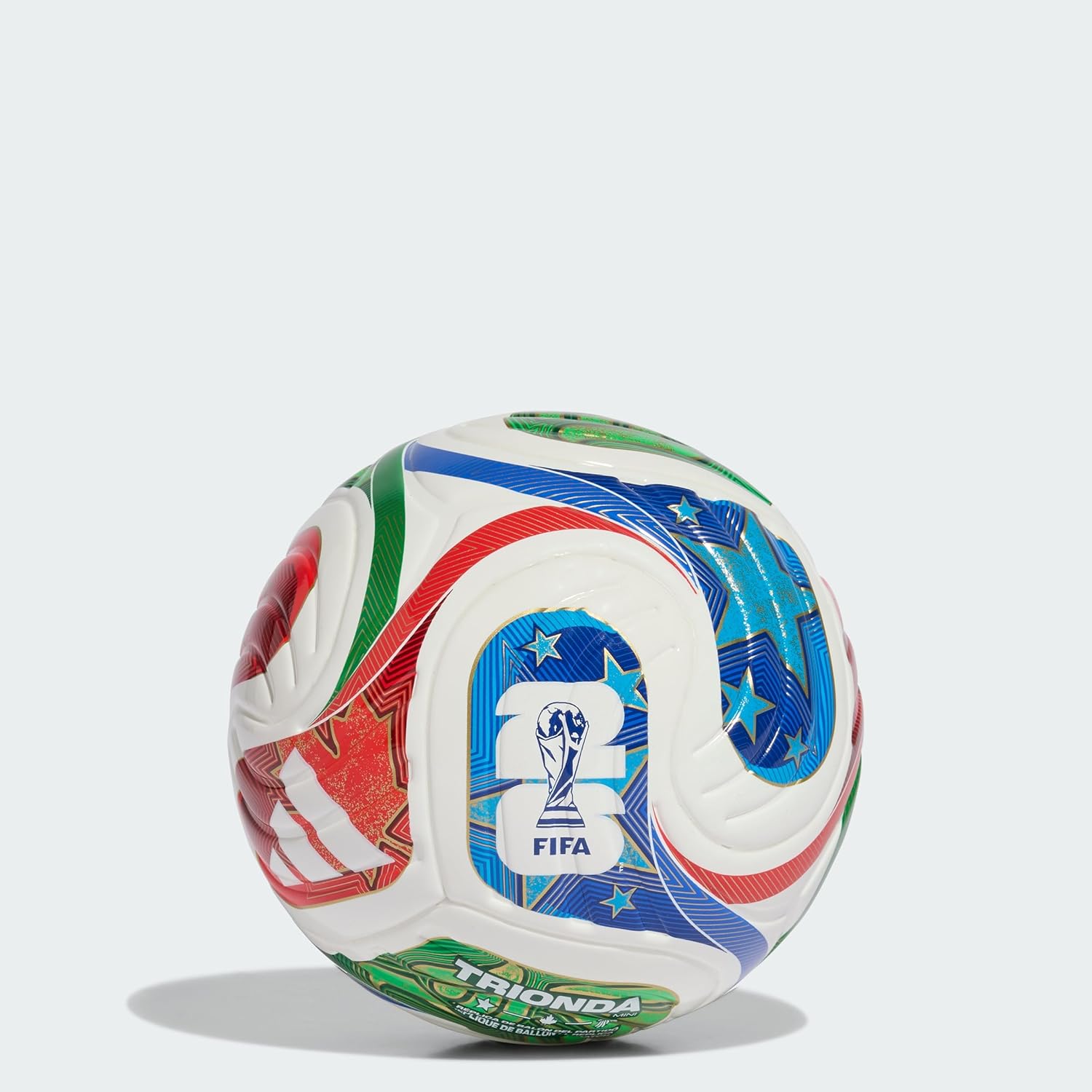 Mini Bola Adidas Trionda FIFA 2026 - Tamanho Compacto — foto 5