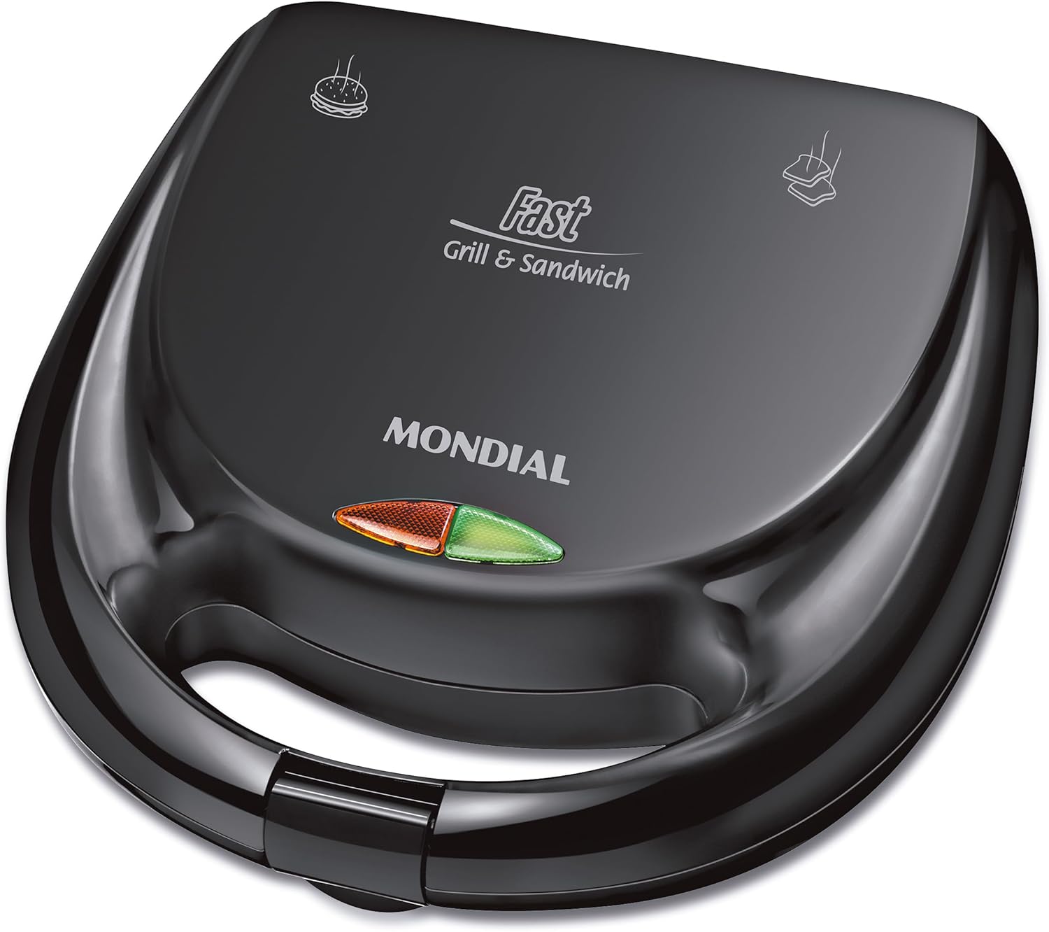 Mondial Sanduicheira Fast Grill & Sandwich S-12, Preto, 750W, 220V