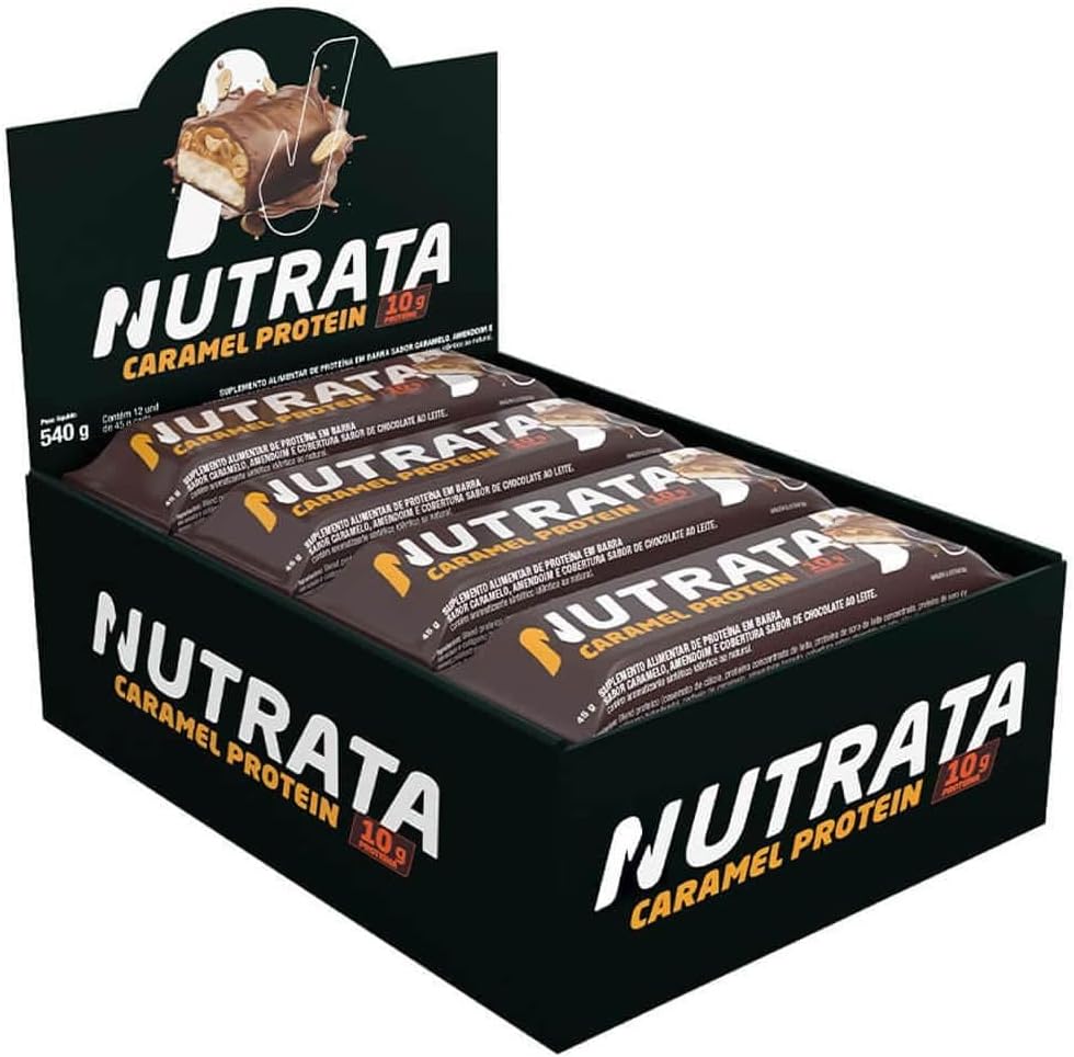 Nutrata Caramel Protein Display 12 unidades 45g