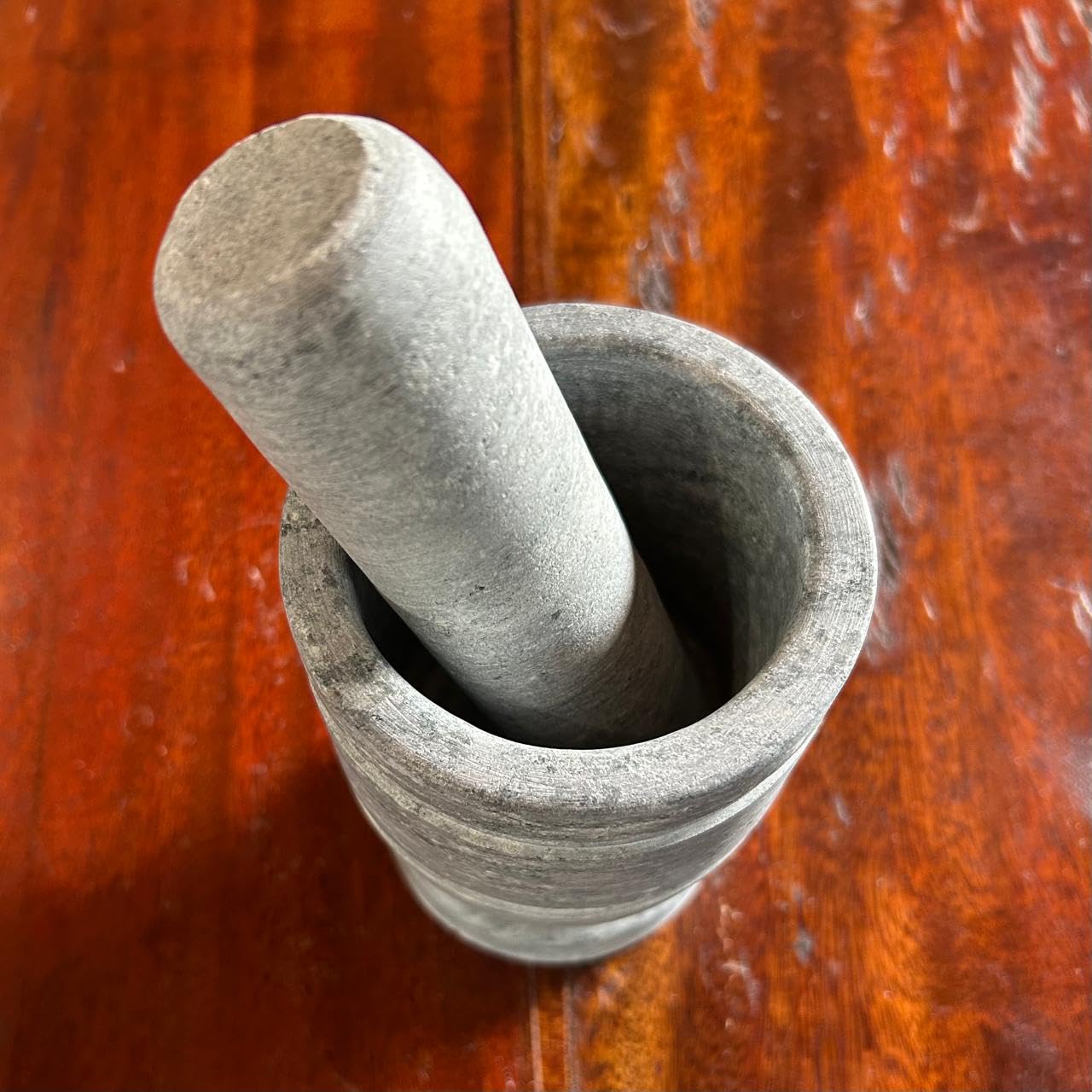 Pilão de Pedra Sabão Grande Resistente — foto 5