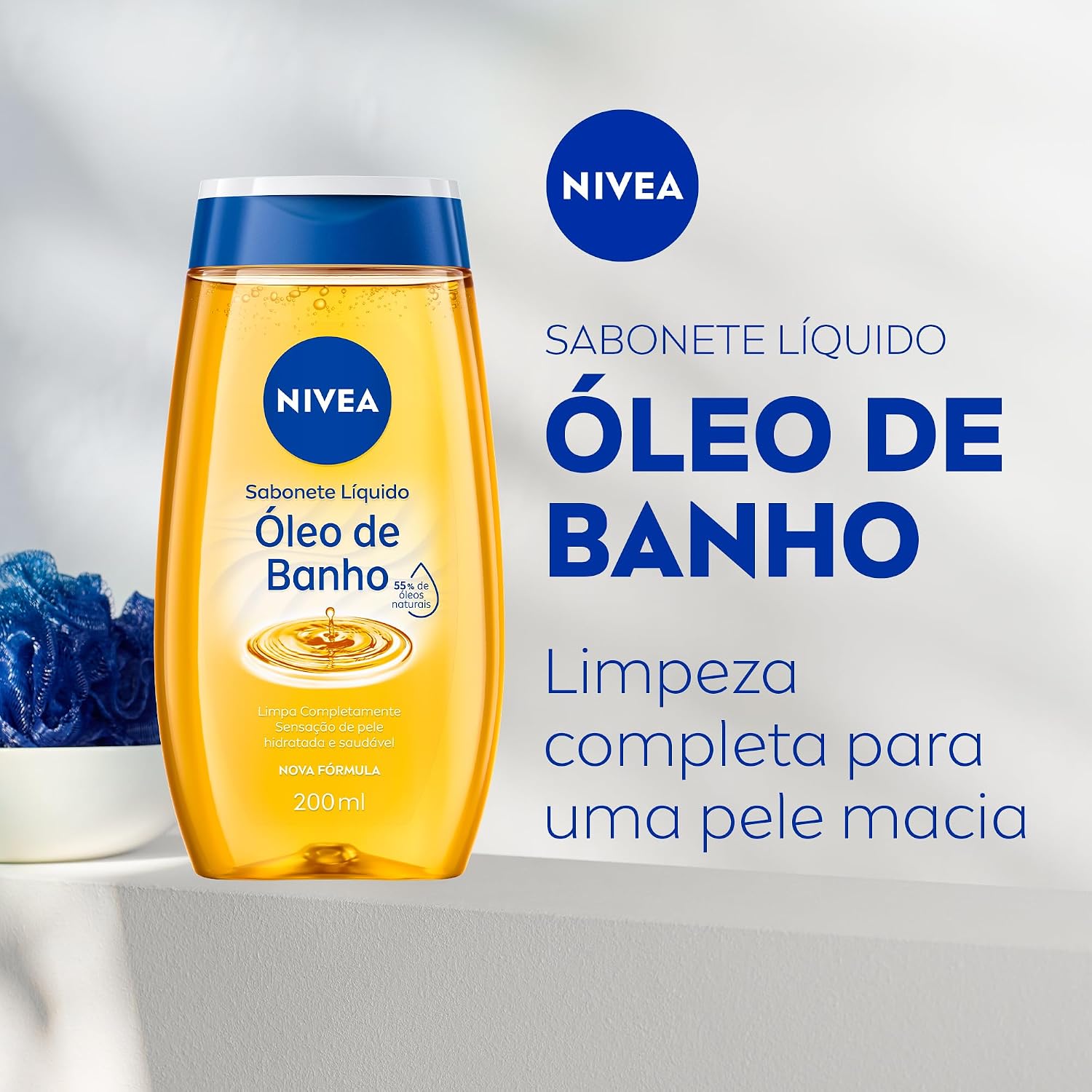 Sabonete Hidratante com 55% de Óleos Naturais - 500ml — foto 2