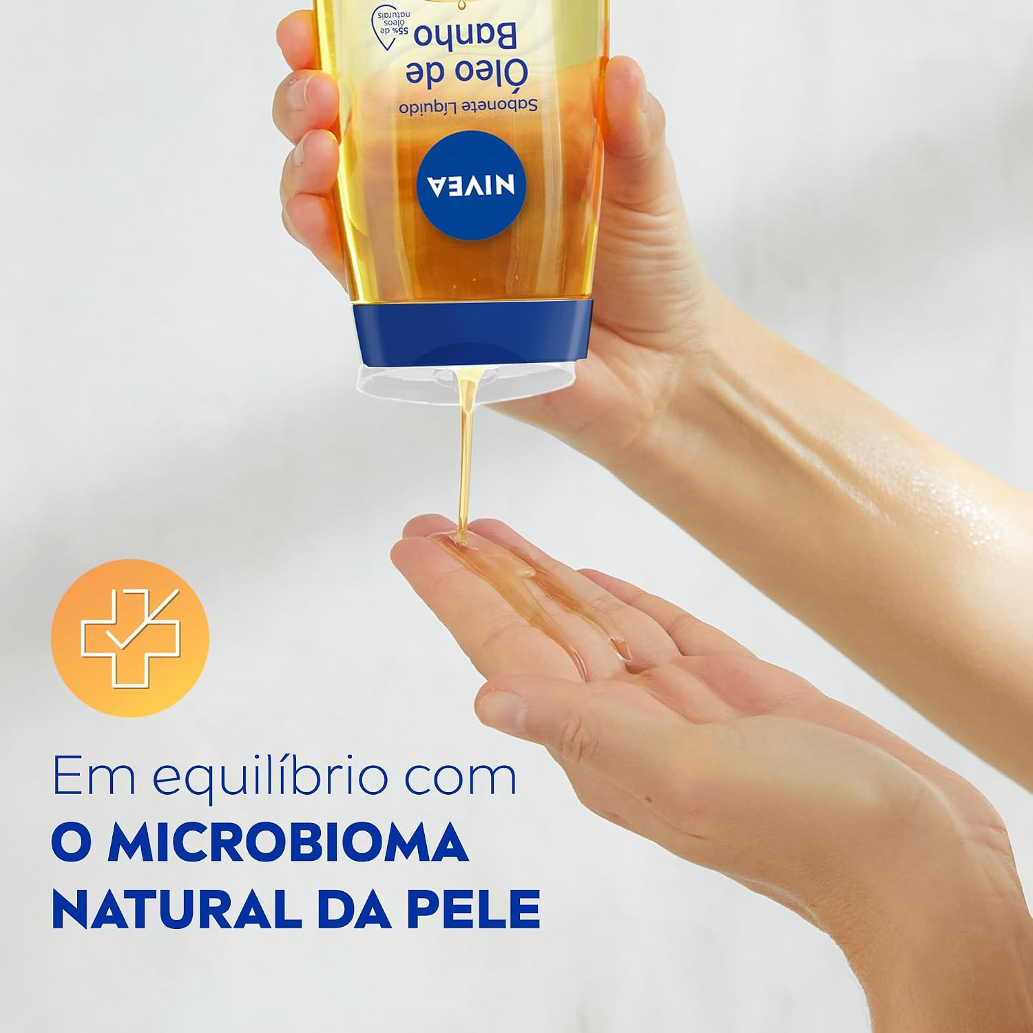 Sabonete Hidratante com 55% de Óleos Naturais - 500ml — foto 4