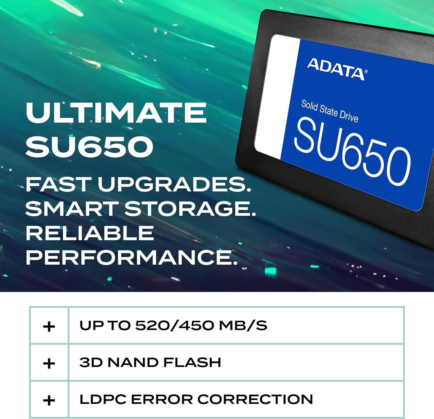 SSD ADATA SU650 512GB 2,5" — foto 2