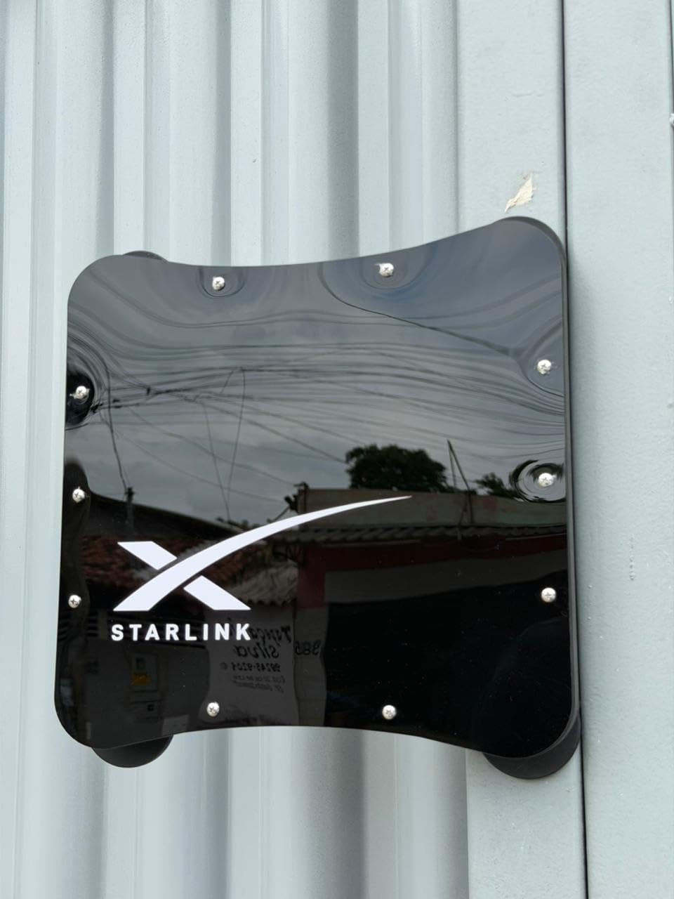 Suporte Veicular Case para Starlink Mini Geração 4 com 4 Ímãs de Neodímio - Preto