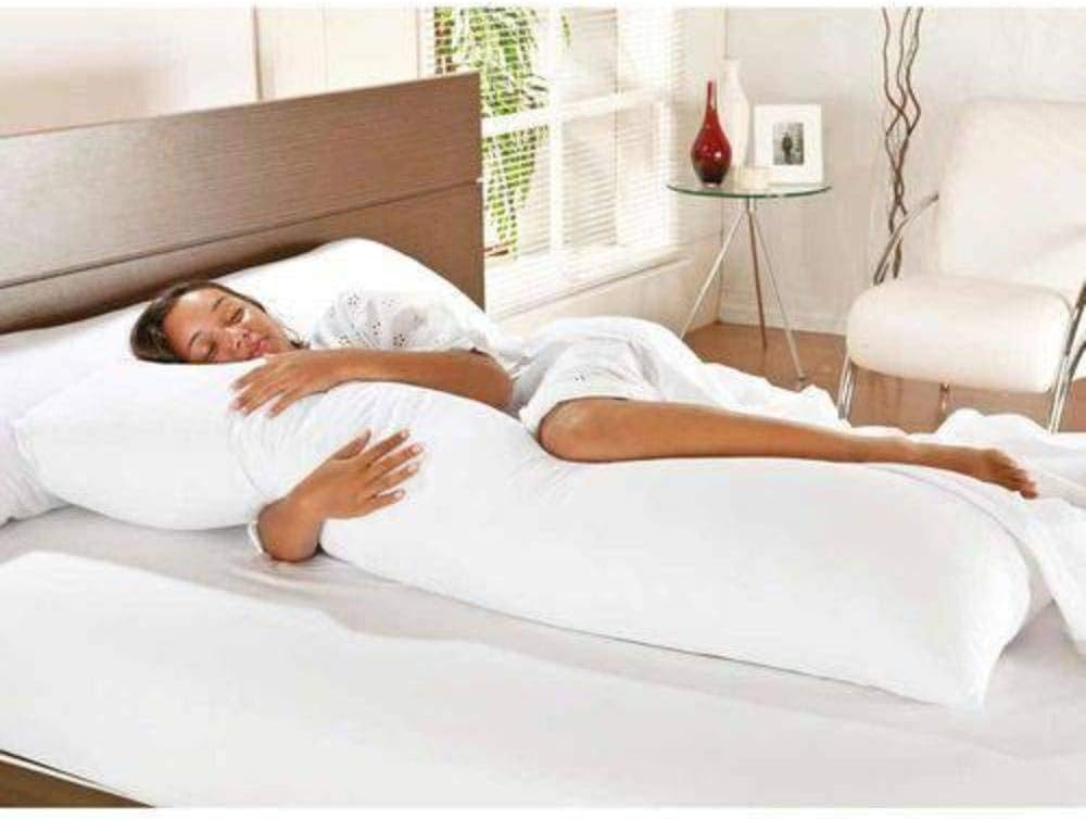 Travesseiro de Corpo com Fronha 1,38m x 45cm - Conforto e Aconchego