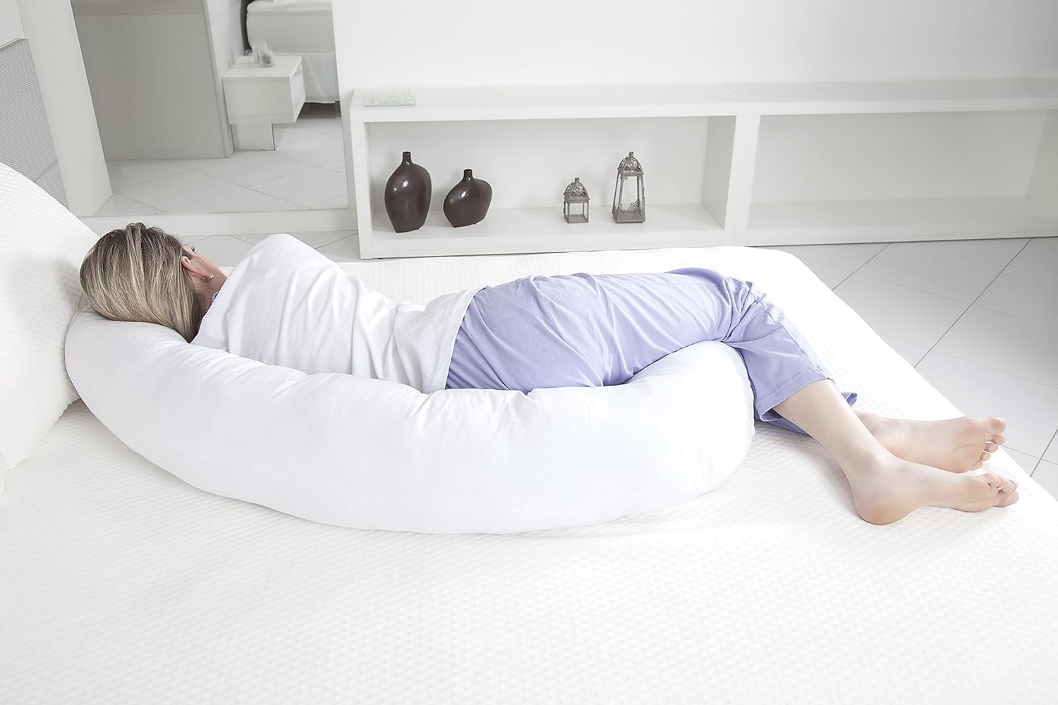 Travesseiro Ergonômico Minhocão Fibrasca para Alinhamento da Coluna — foto 4