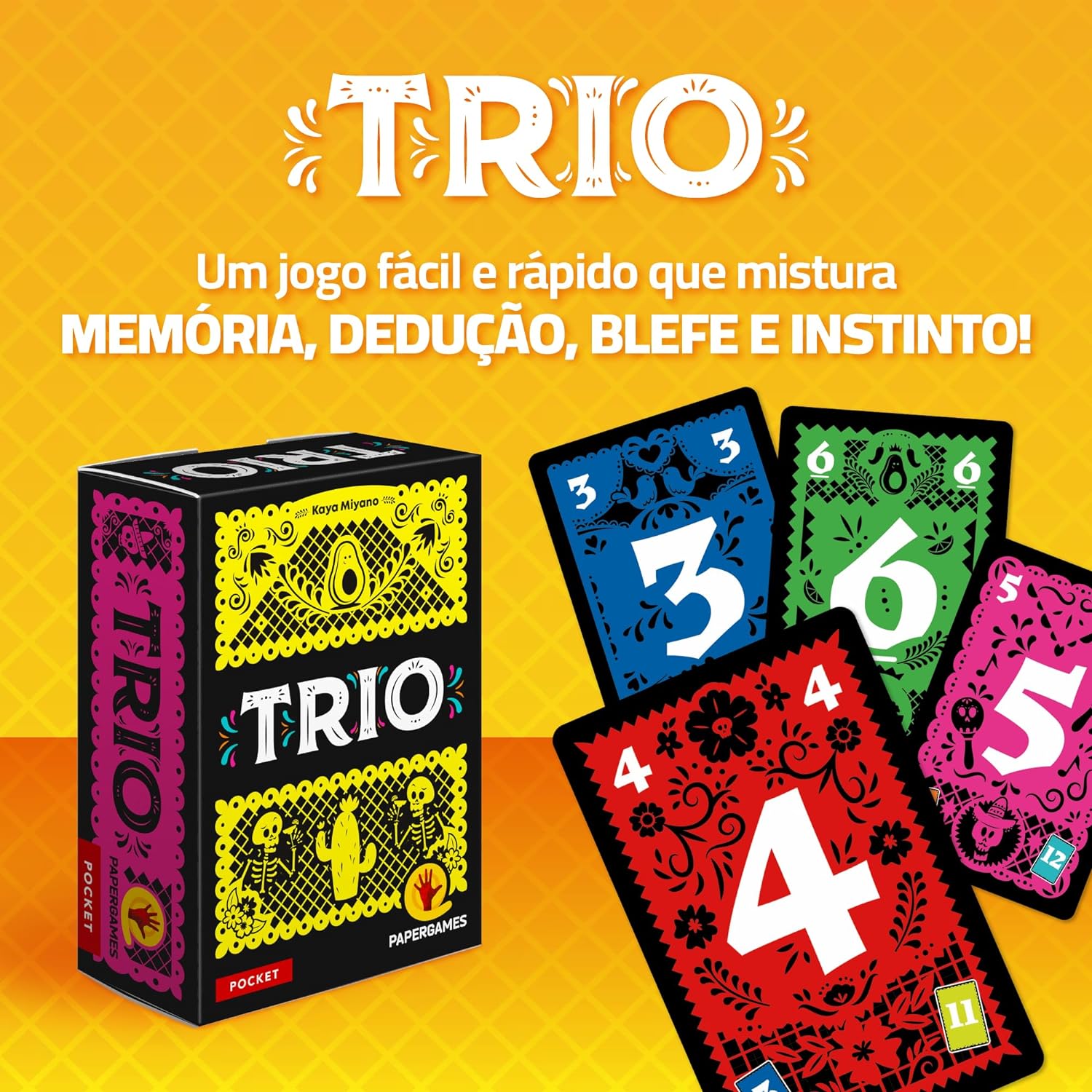 Trio - Jogo de Festa para 3 a 6 Jogadores — foto 2