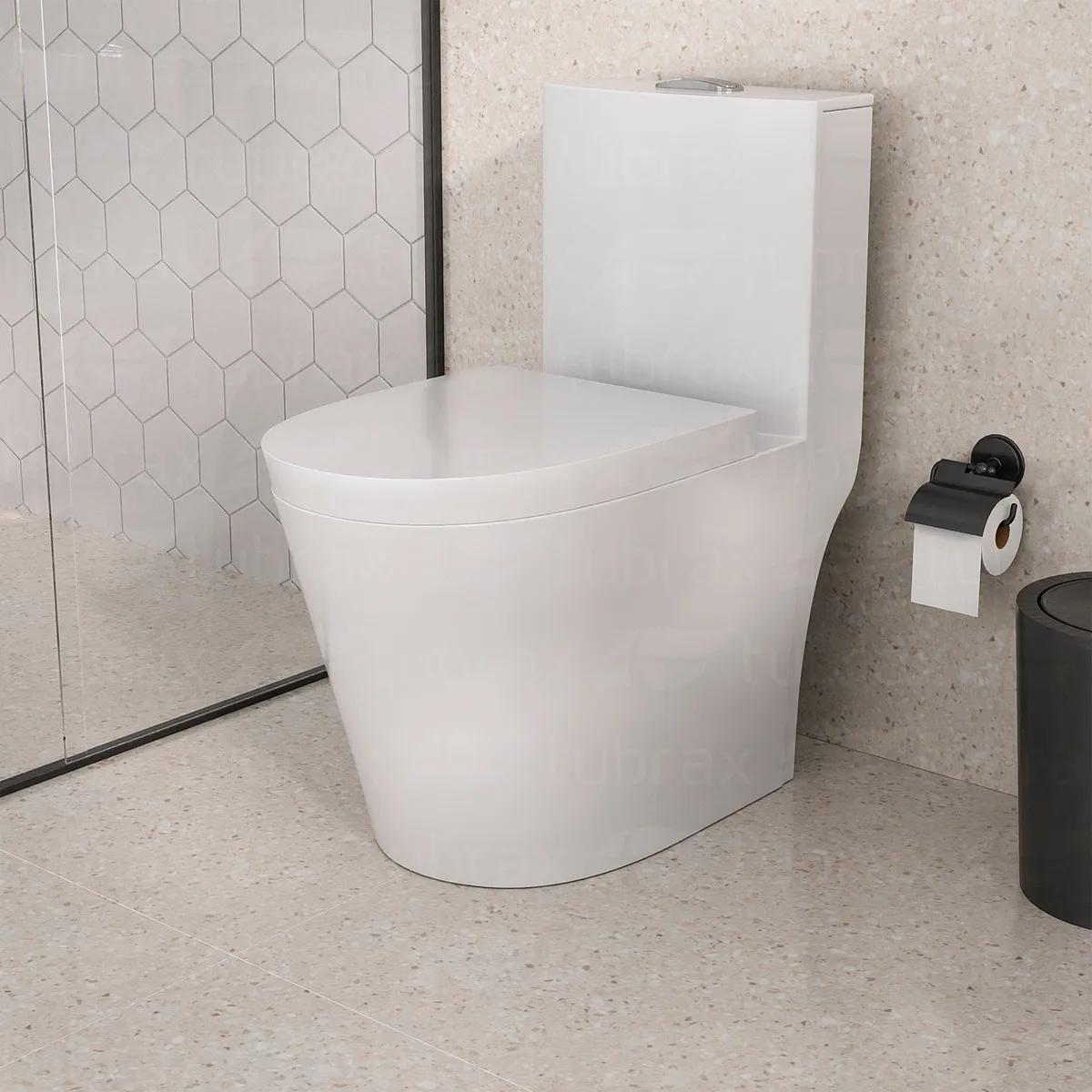 Vaso Sanitário Monobloco Tubrax Acies Completo — foto 2