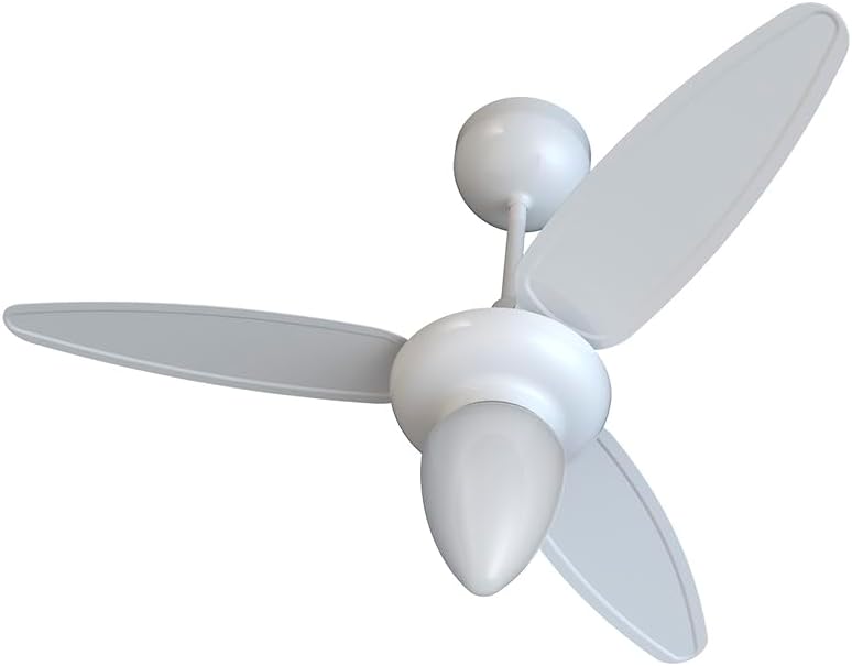 Ventisol Ventilador de Teto Wind Branco com Lustre para 1 Lâmpada — foto 2