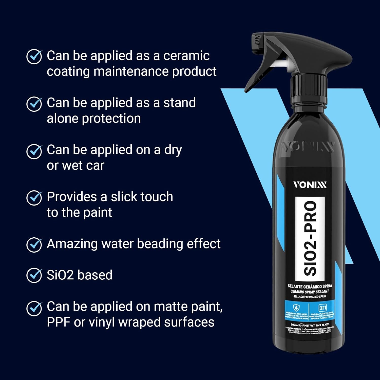 Vonixx SIO2-PRO Manutenção para Vitrificadores 500ML — foto 4